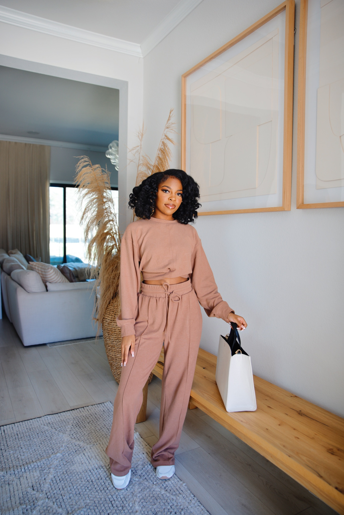 Cute errand running outfit! Wearing a small and clipped the back up to make it cropped. 

#LTKstyletip #LTKMostLoved #LTKGiftGuide