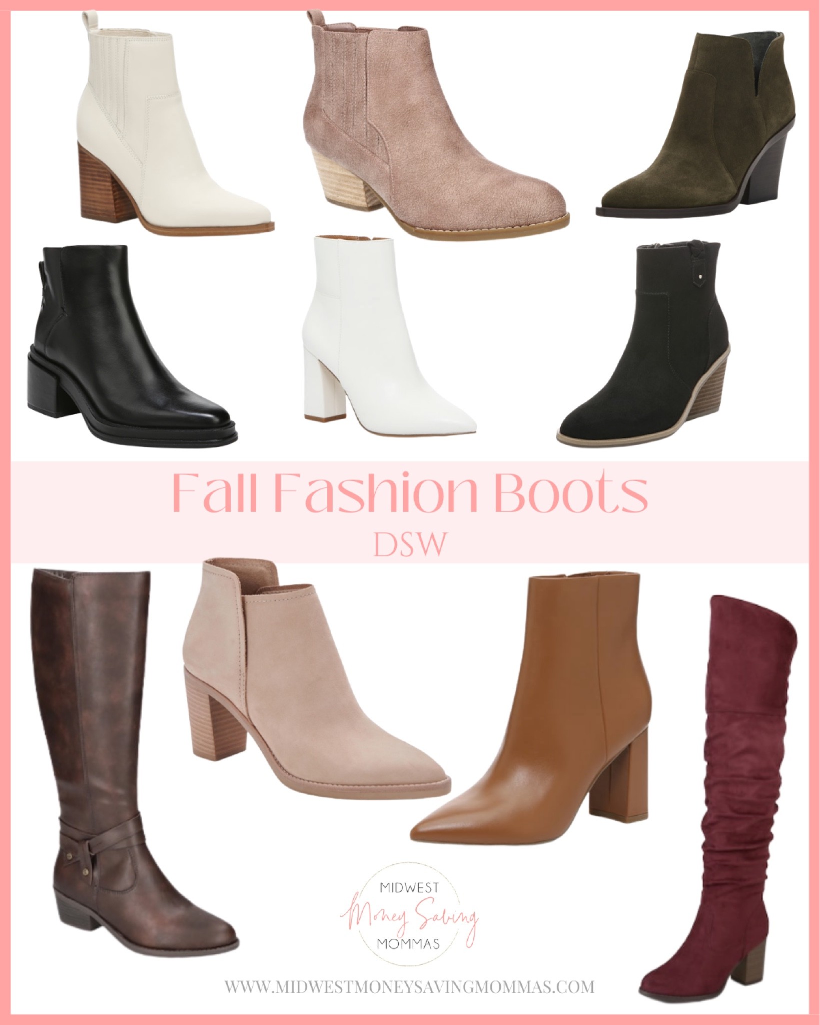 Fall Fashion Boots from DSW 

DSW shoes | ankle boots | knee high boots | fall fashion | fall outfits | booties 

#LTKSeasonal #LTKstyletip #LTKshoecrush