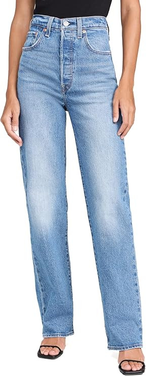 Levi's Women's Ribcage Full Length Jeans | Amazon (US)