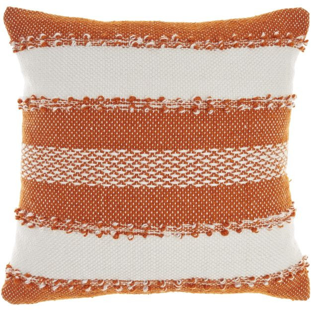 Mina Victory Woven Stripes & Dots Indoor Outdoor Throw Pillow | Target