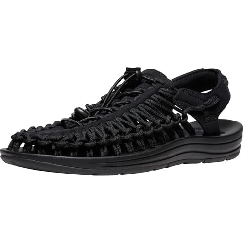 KEEN womens UNEEK Sandal , Black/Black , 8.5 M US | Amazon (US)