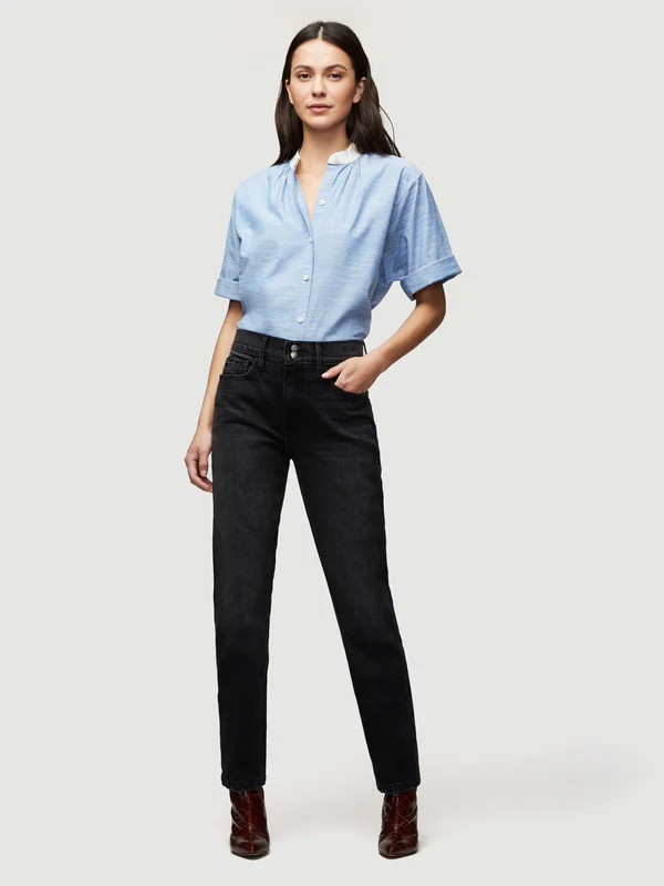 Le Sylvie Slender Straight Heritage -- Playton | Frame Denim