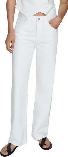 MANGO Straight Leg Jeans | Nordstrom | Nordstrom