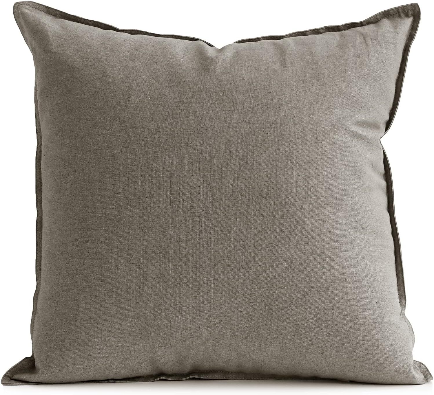 Jeanerlor Decorative Cotton Linen Couch 26"x26" Throw Pillow Case for Sofa Durable Classy, Comfor... | Amazon (US)