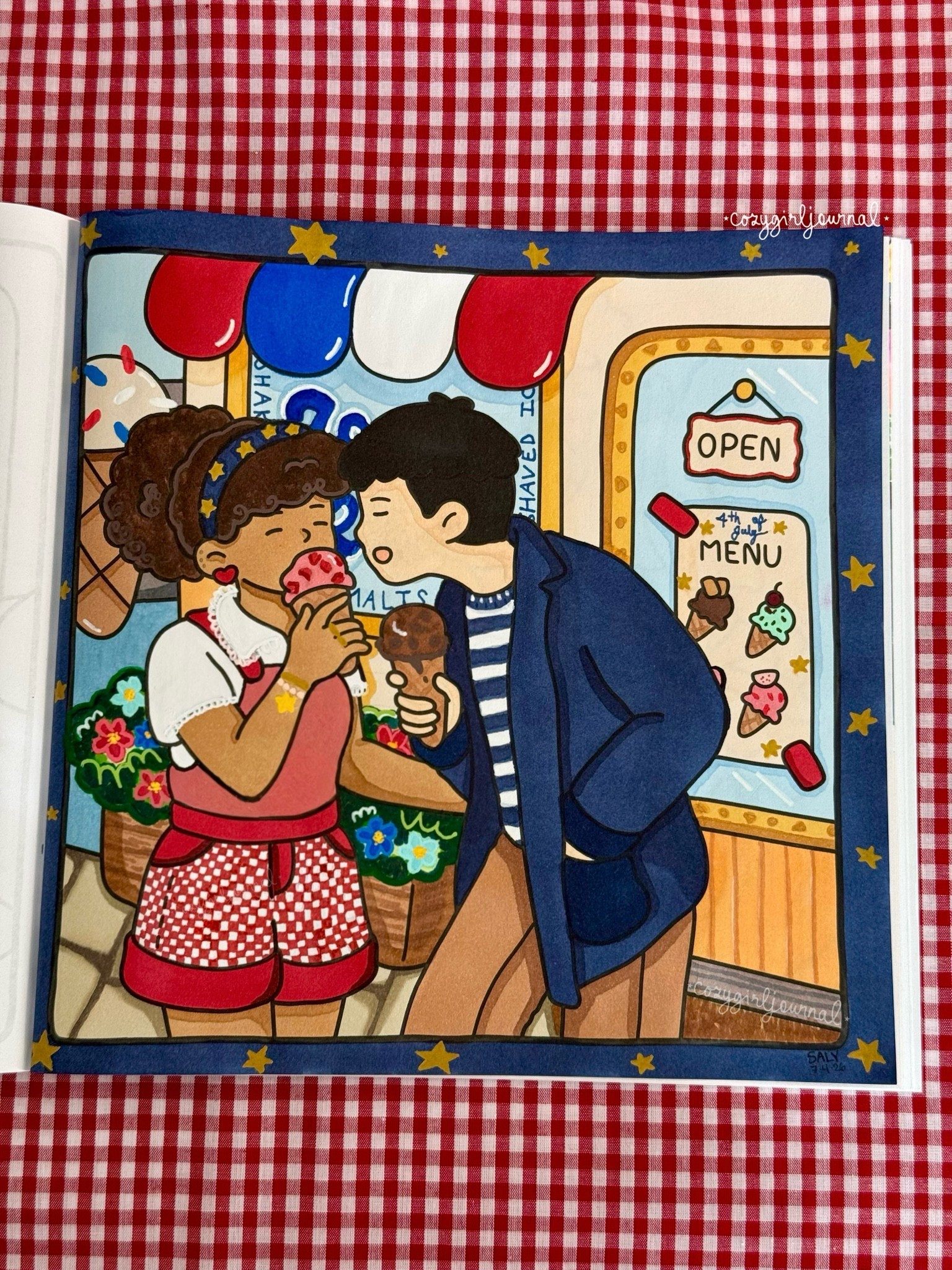 4th of July weekend.

📚Soft Romance adult coloring book
🖍️Ohuhu markers

#LTKSeasonal #LTKdayinmylife #LTKstorytime