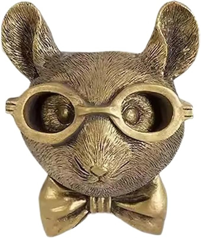 UITWMKTG Gold Animal Head Wall Decor Wall Sculpture Home Decor Statue for Living Room Office Bedr... | Amazon (US)