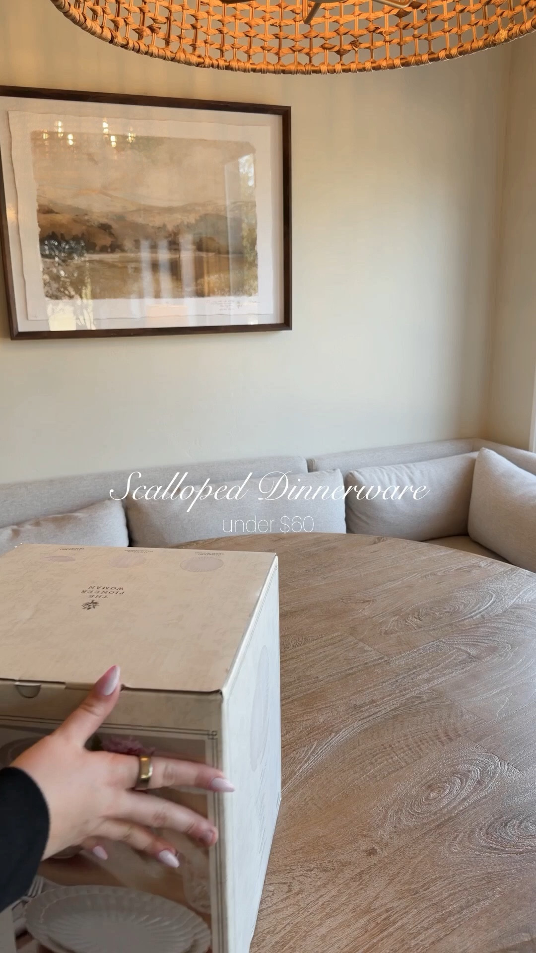 scalloped edges just make everything feel fancier, these looks $$$ but they are super affordable 🤍

#LTKHome