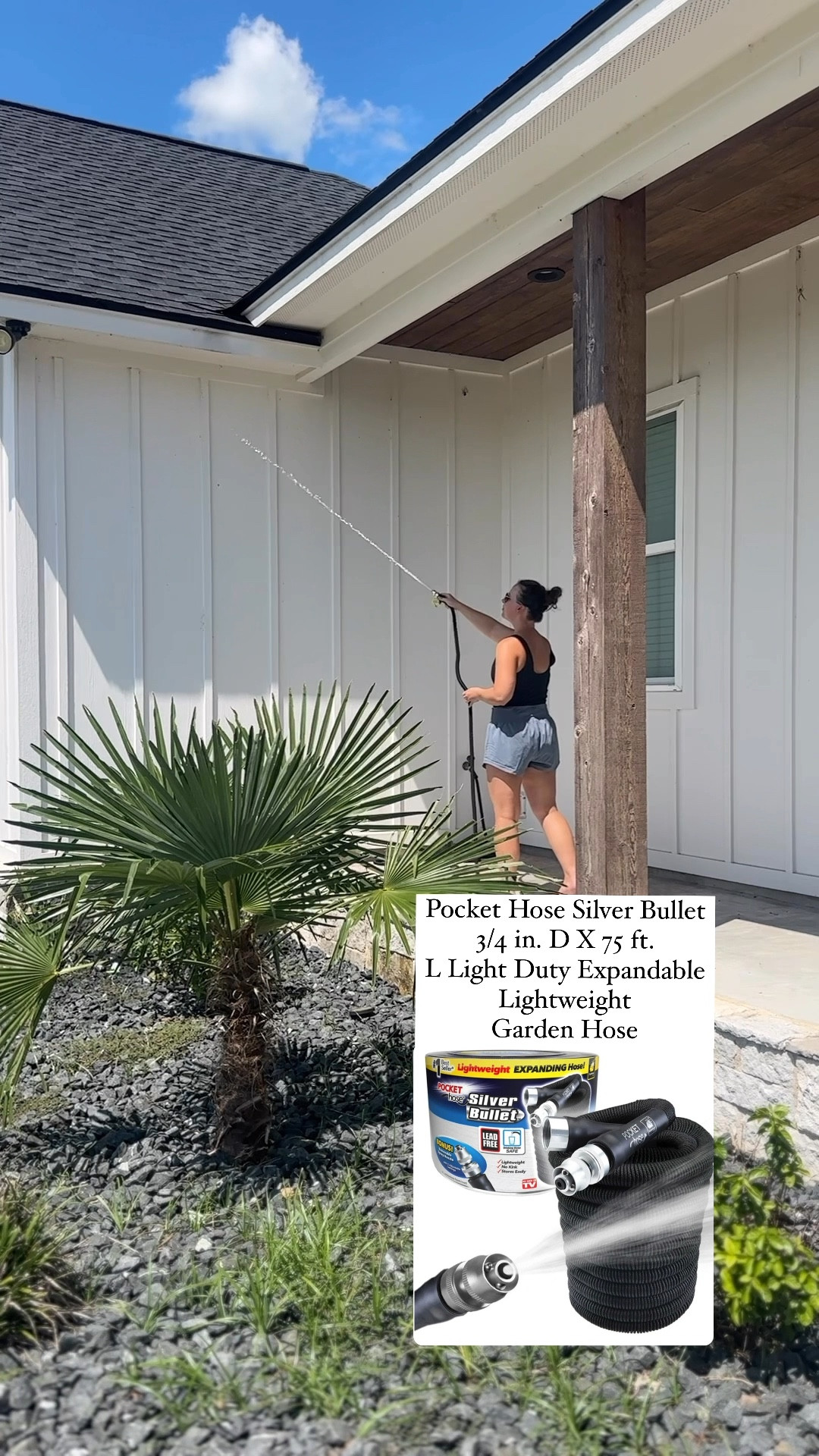 Expandable light weight hose is a favorite our ours! 

Exterior home finds | flowerbeds | water hose | outdoor finds | home finds | farmhouse 

#LTKHome #LTKFindsUnder100 #LTKVideo