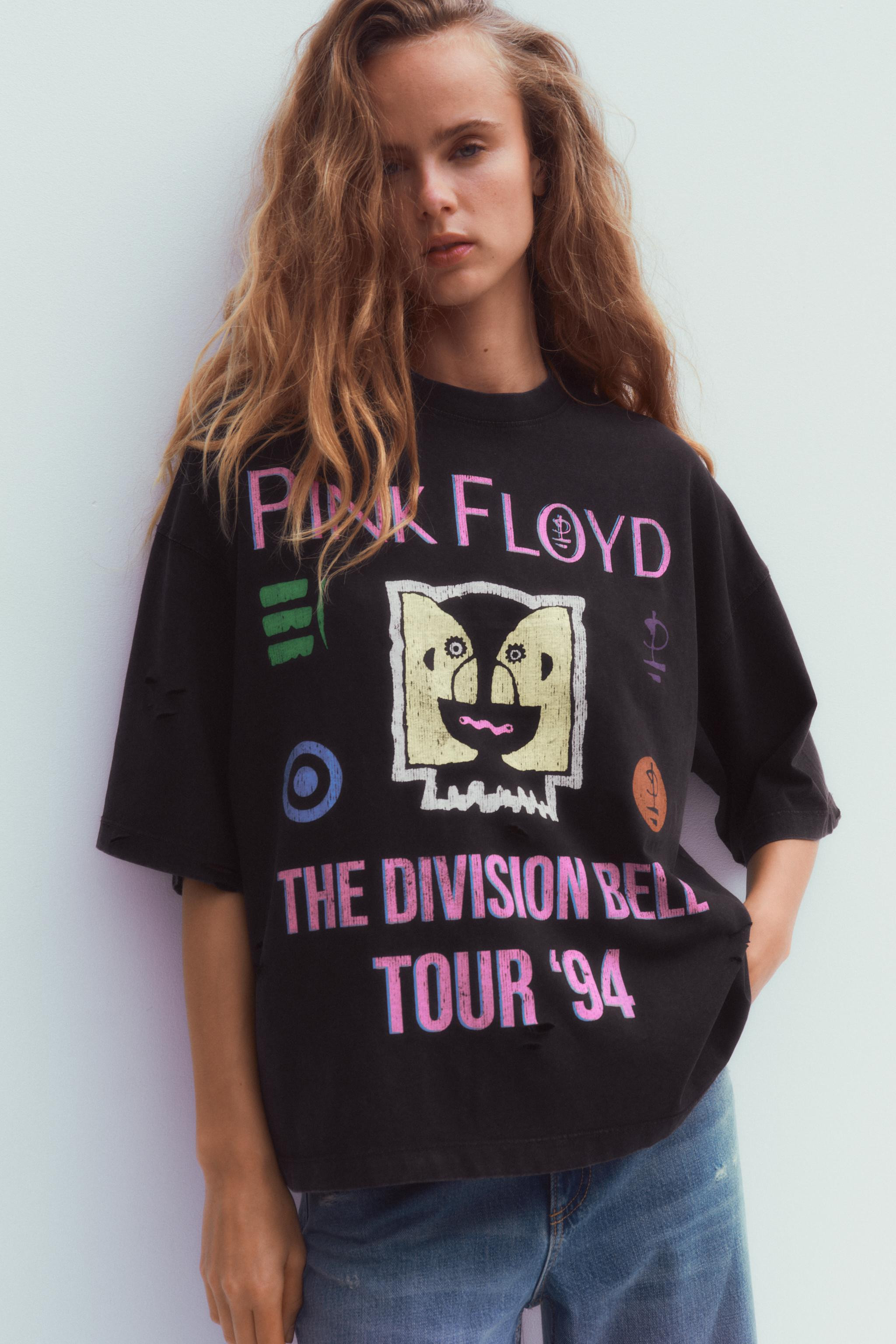 PINK FLOYD WASHED EFFECT T-SHIRT | Zara US