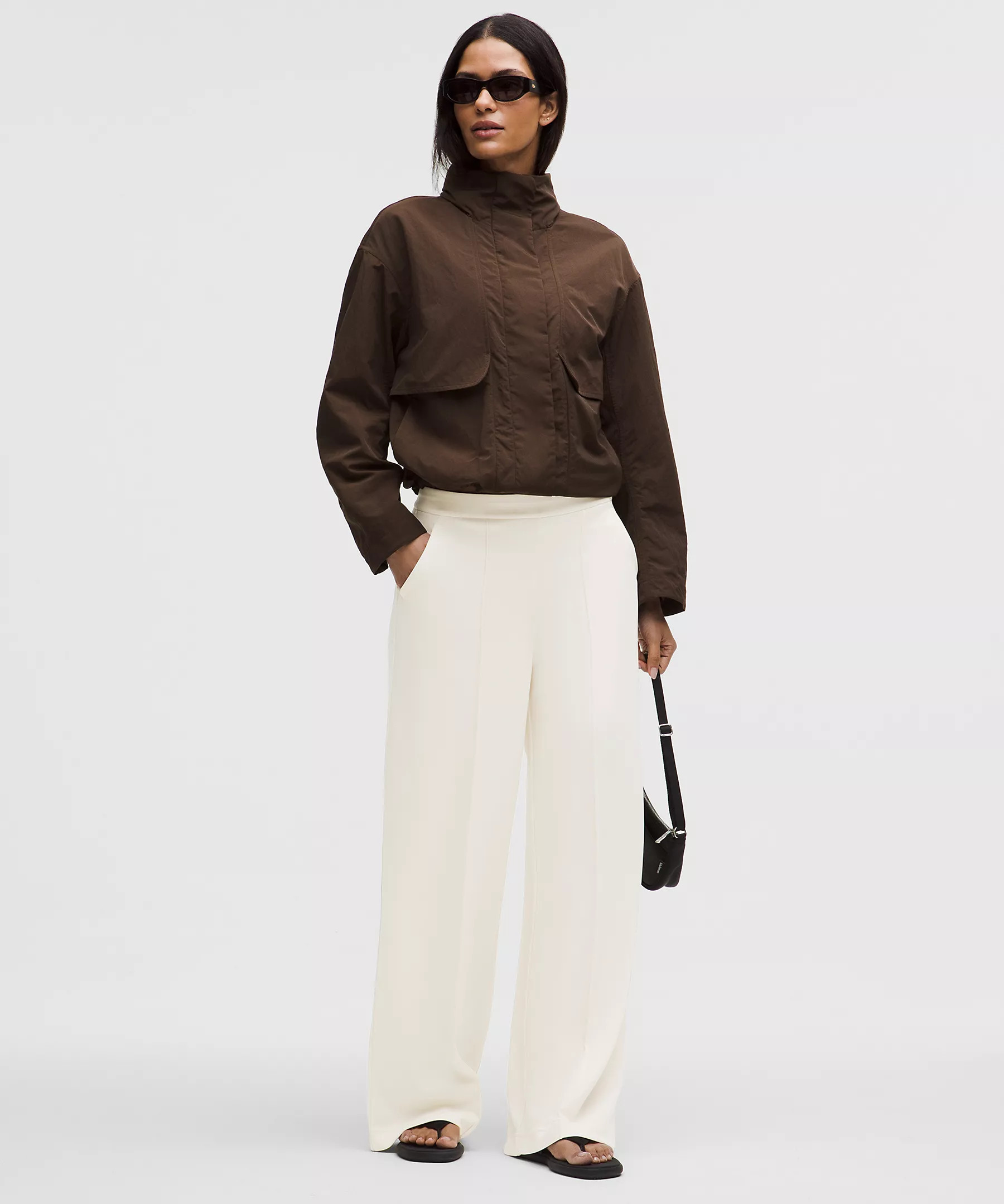Softstreme Pintuck High-Rise Wide-Leg Pant | Lululemon (US)