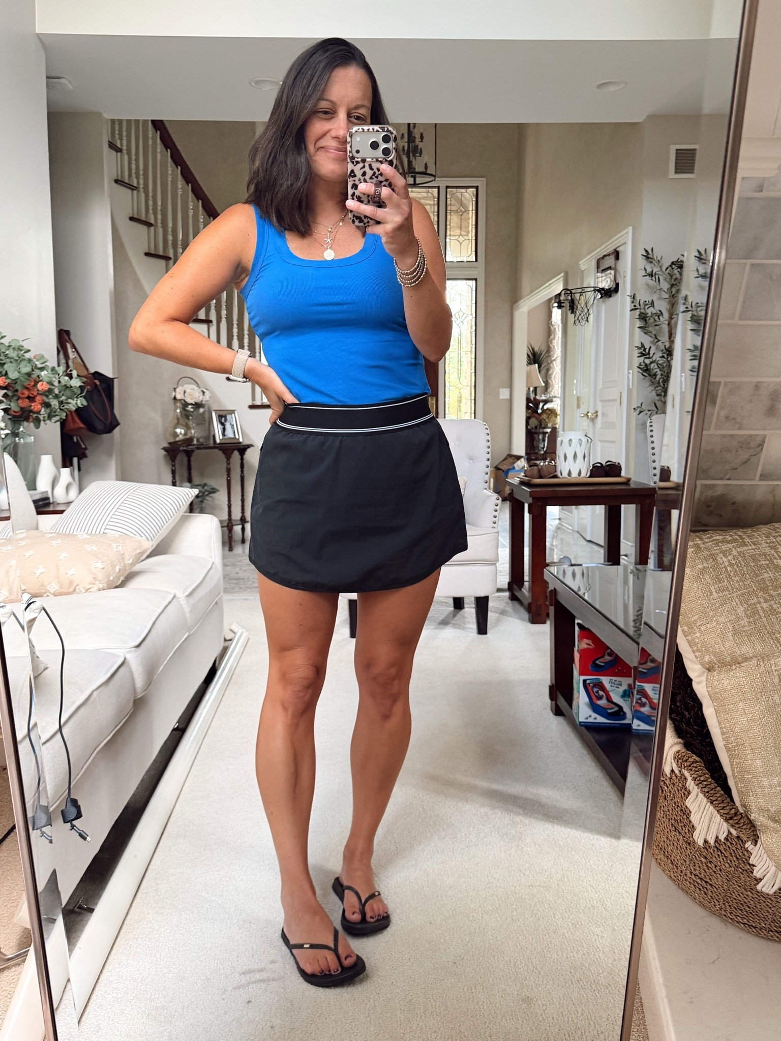 Sports mom ootd! Skort runs true to size, tank runs true to size to small.

#LTKmomlife #LTKootd #LTKActive