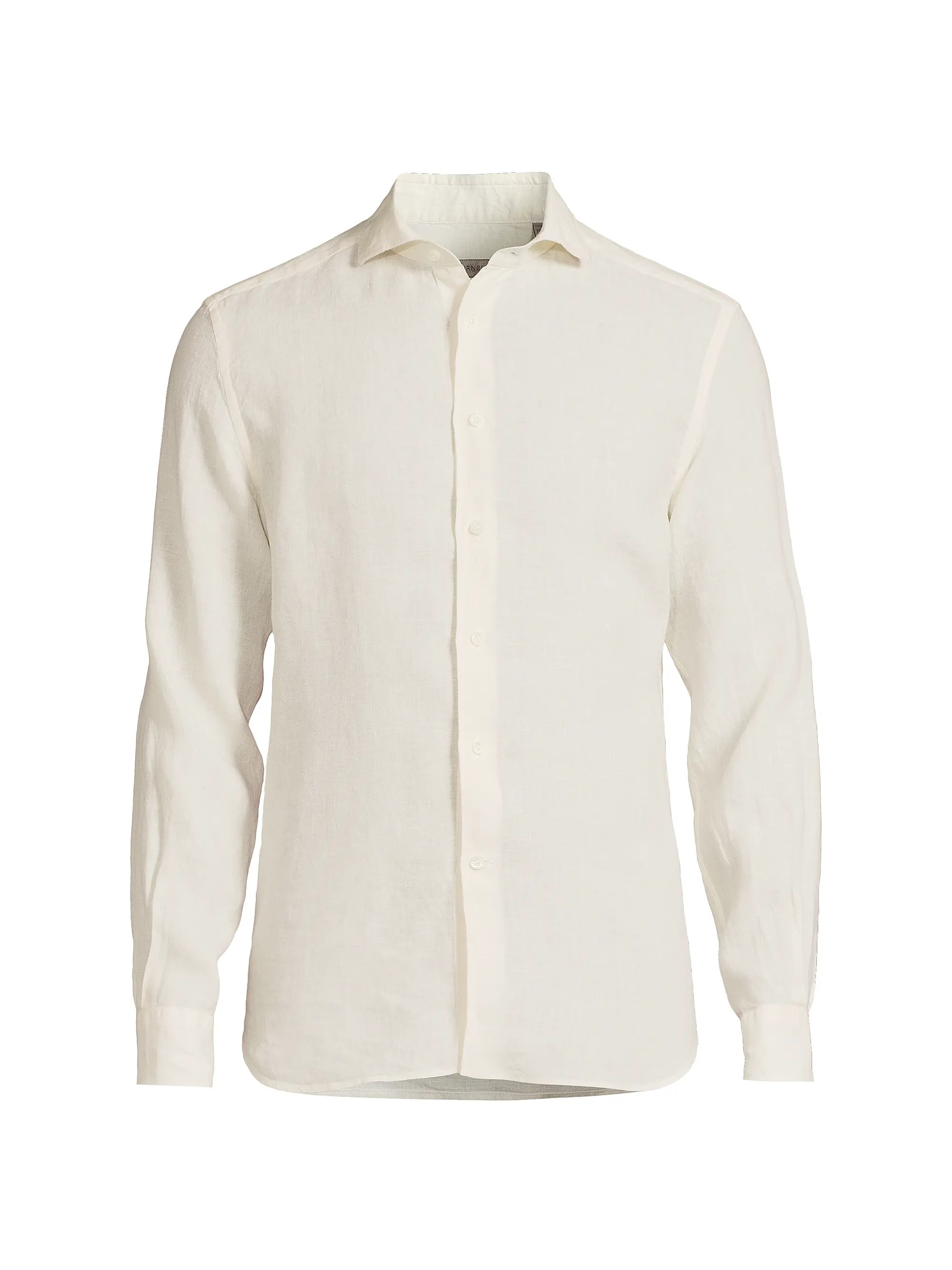 Linen Button-Front Shirt | Saks Fifth Avenue