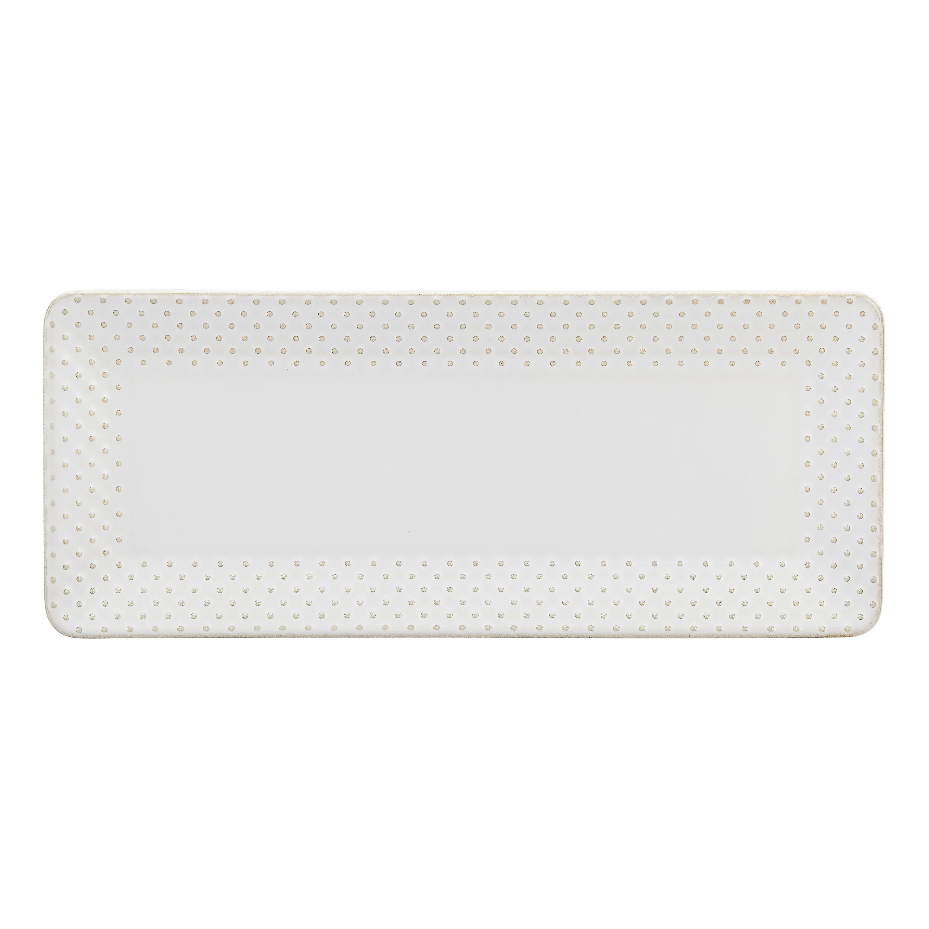 Better Homes & Gardens Mix & Match Dotted Farmhouse Rectangle Tray | Walmart (US)