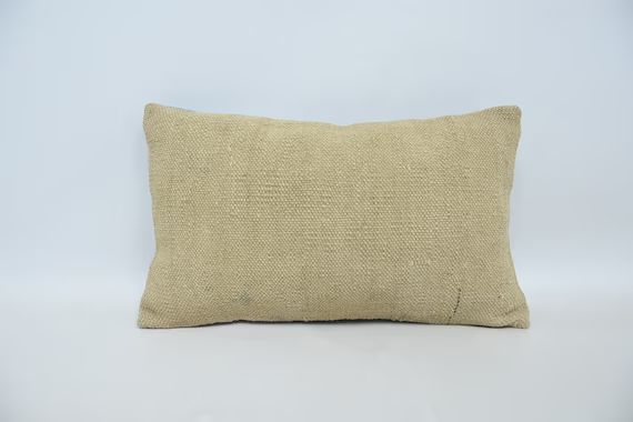 Home Decor Pillow, Turkish Kilim Pillow, Kilim Pillow Cover, Kilim Pillow, 12x20 Beige Case, Flat... | Etsy (US)