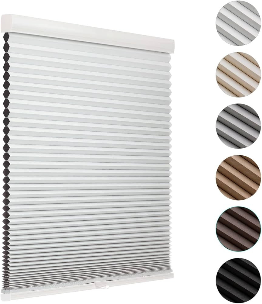MYshade Blackout Cordless Cellular Shades Honeycomb Shades for Indoor Windows Room Darkening Blin... | Amazon (US)
