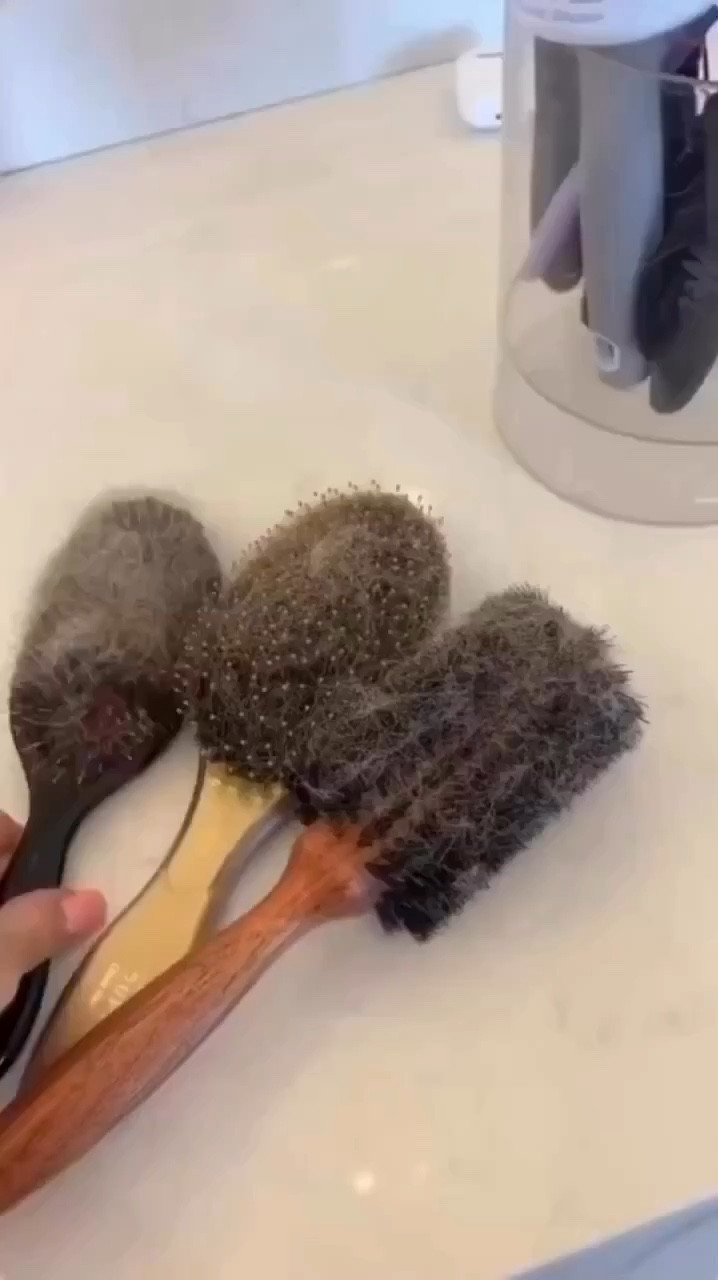 I thought I needed to buy new hair brushes & then I found this tool. It made them look brand new in less than 30 seconds!! 🤍🤍 

For  link to this amazing tool comment “LINK”  and I will send directly to you inbox.

#cleaningtricks #cleaninghacks #housecleaning  #homecleaning

#LTKFindsUnder50 #LTKHome #LTKWatchNow