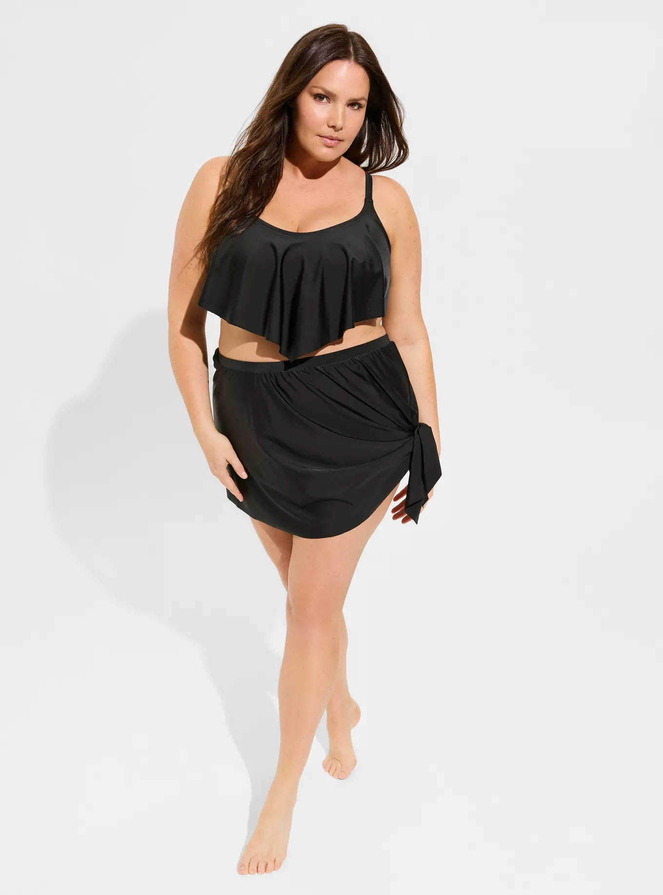 Wireless Flounce Bikini Top | Torrid (US & Canada)
