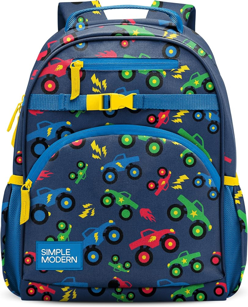Simple Modern Kids Backpack for School, Girls, Boys | 12L | Monster Truck | Amazon (US)
