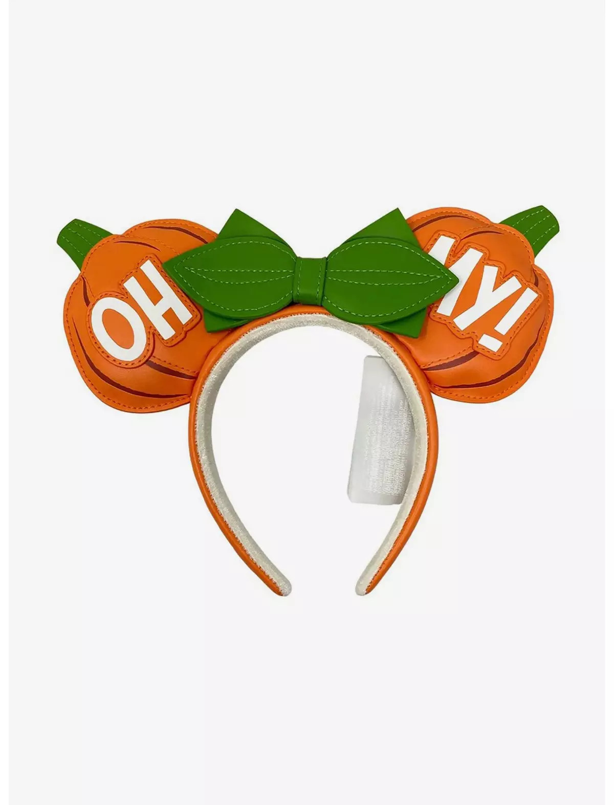 Loungefly Disney Minnie Mouse Oh My Ears Pumpkin Headband | BoxLunch