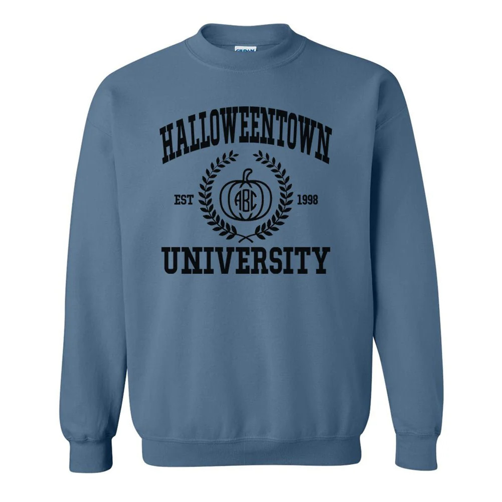 Monogrammed 'Halloweentown University' Crewneck Sweatshirt | United Monograms