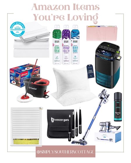 Last week’s Simply Southern Cottage bestsellers! 
Mellanni Sheets, Dry Shampoo, Hair Routine, Car Must-Haves, O Cedar Spin Mop, Home Essentials, Cleaning Essentials, Air Purifier, Cordless Vacuum, Beauty Essentials 

#LTKover40 #LTKfindsunder100 #LTKhome