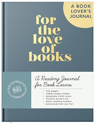 Reading Journal: For the Love of Books, A Book Journal and Planner for Book Lovers to Track, Log ... | Amazon (US)