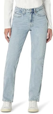 Amazon Essentials Women's High-Rise Straight Leg Jeans | Amazon (US)