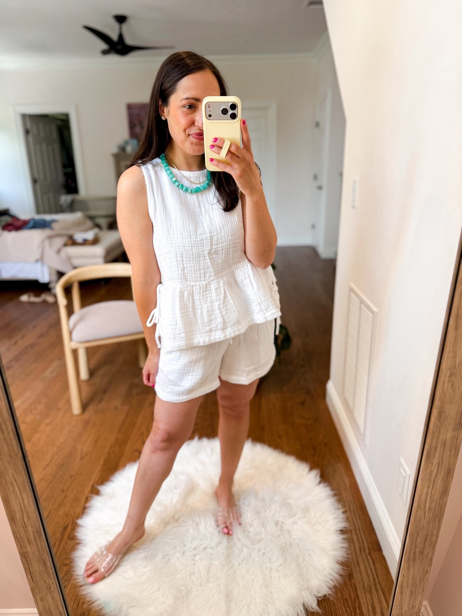 Loft Lou & grey set
Top: medium
Shorts: medium

#LTKSaleAlert #LTKmomlife #LTKootd