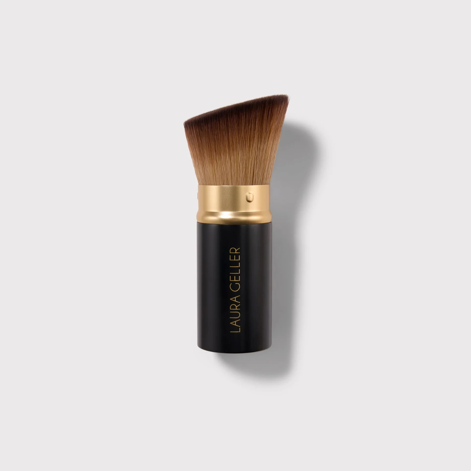 Retractable Angled Kabuki Brush | Travel Friendly Makeup Brush for Foundation, Blush, Bronzer and... | Laura Geller