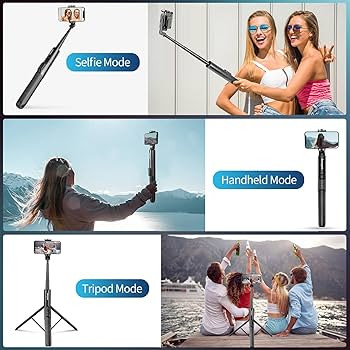 Sensyne 60" Phone Tripod & Selfie Stick, Lightweight All in One Phone Tripod Integrated with Wire... | Amazon (US)