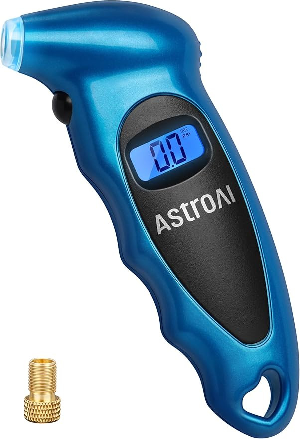 AstroAI Digital Tire Pressure Gauge 0-150PSI, Accurate in 0.1 Increments, Tire Pressure Gauge wit... | Amazon (US)