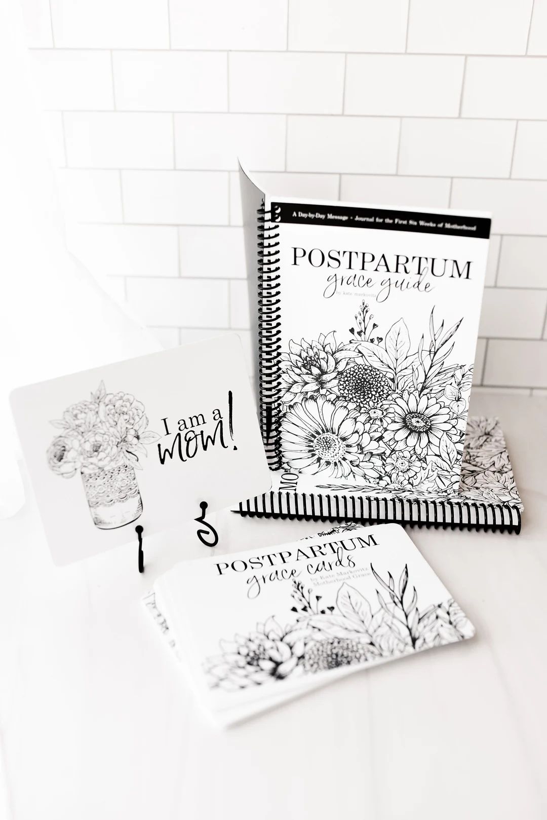 Postpartum Bundle: Postpartum Grace Guide + Card Deck with 42 Affirmations for New Moms | Etsy (US)