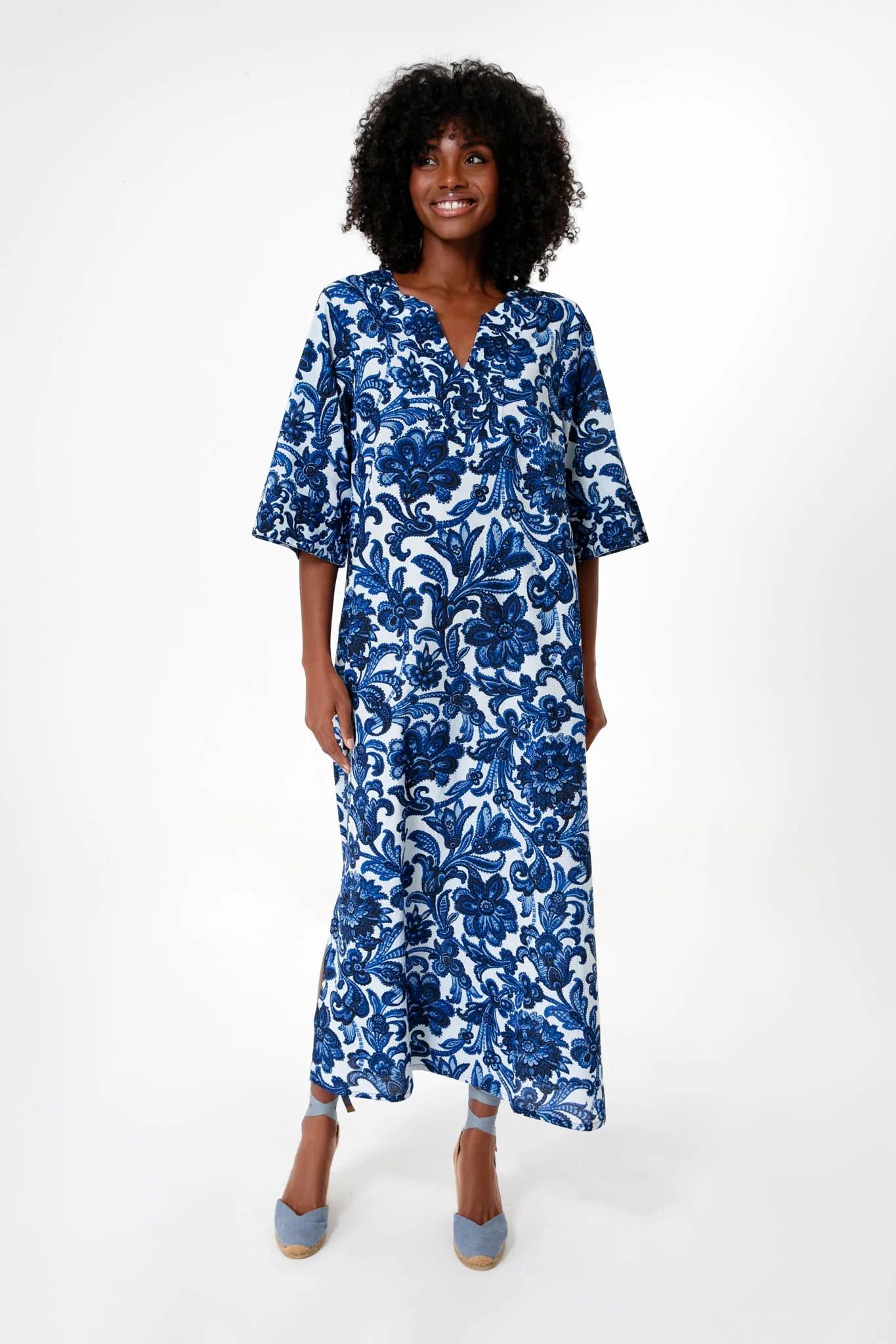 Belize Bloom Maxi Caftan | Tuckernuck (US)