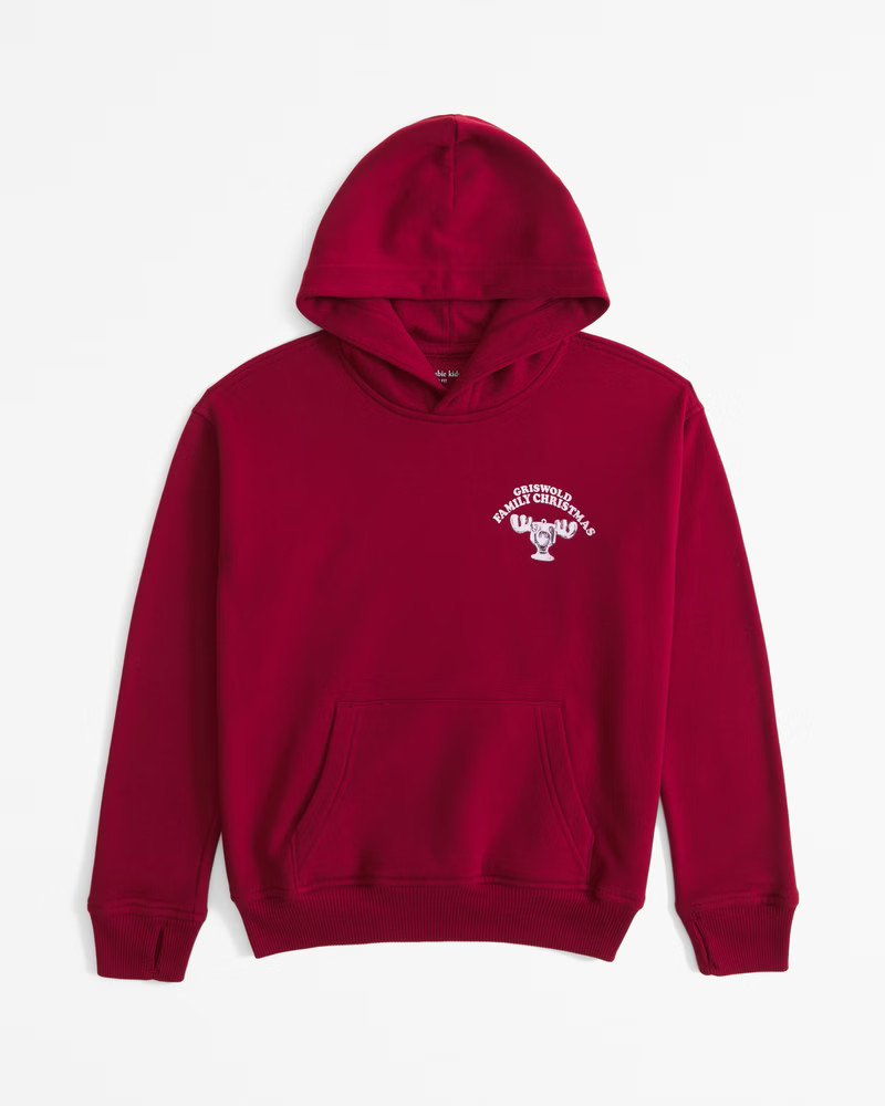 national lampoon's christmas vacation graphic popover hoodie | Abercrombie & Fitch (US)