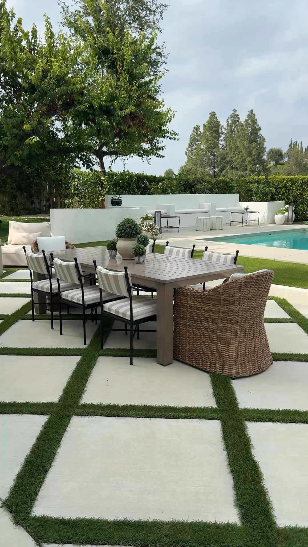 #ad Wayfair outdoor dining table, rattan dining chairs, our lounge set, and fire pit! Shop the Wayfair Memorial Day Clearance happening now with up to 70% off and fast and free shipping over $35! @Wayfair #wayfairpartner

#LTKHome #LTKSaleAlert #LTKSeasonal