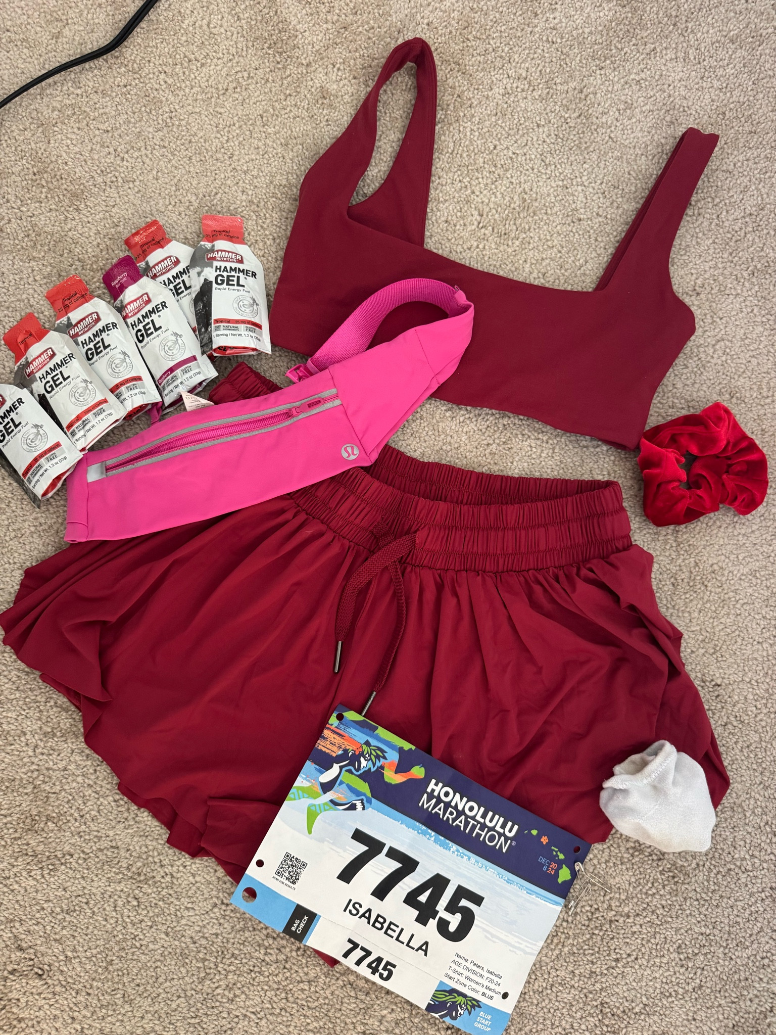Marathon race day fit❤️‍🔥 Free People movement bra with Amazon shorts, and Lululemon belt (XS/S)

#LTKTravel #LTKActive #LTKFitness