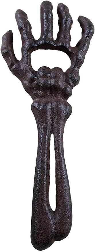 Upper Deck Cast Iron Skeleton Hand Themed Beverage Bottle Opener | Amazon (US)