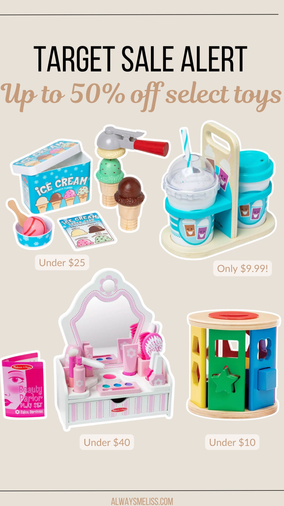 Target has some toys on sale, up to 50% off. Grab for the holiday season ahead!

Baby Toys
Target
Same

#LTKBaby #LTKFindsUnder50 #LTKKids