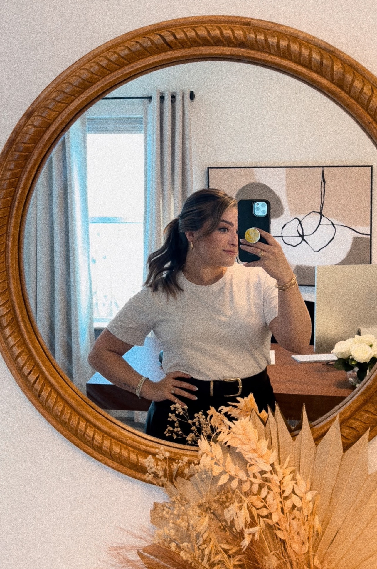 Say hello to your new favorite modern home office! I’m loving these neutrals and contrasting dark tones for a stylish yet timeless look. 

#LTKstyletip #LTKworkwear #LTKhome