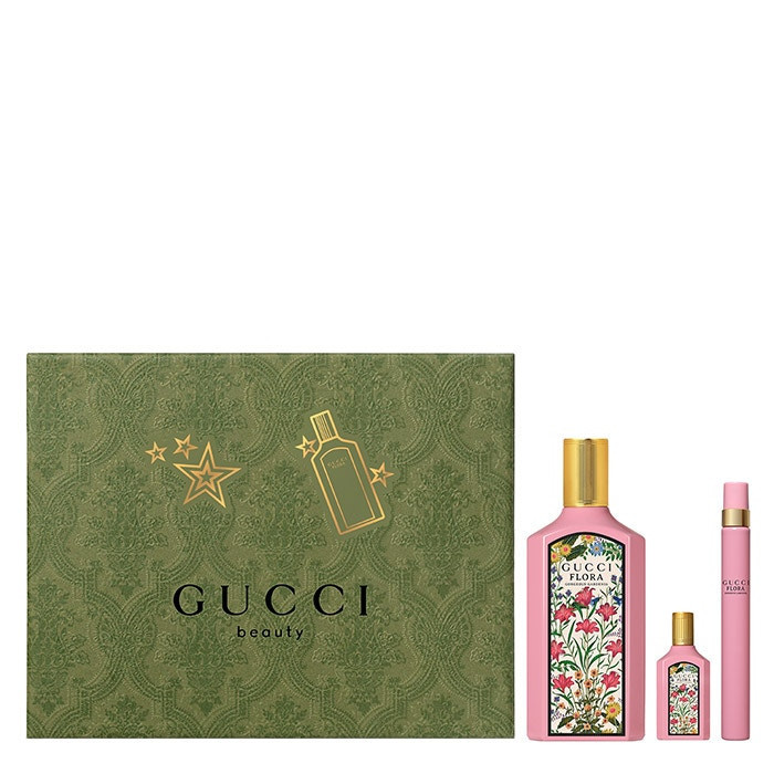 Gucci Flora Eau De Parfum 100ml Gift Set | The Fragrance Shop (UK)