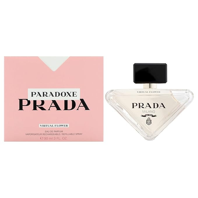 Prada Paradoxe Virtual Flower Eau De Parfum Spray for Women, 3.0 Ounce (Refillable) | Amazon (US)