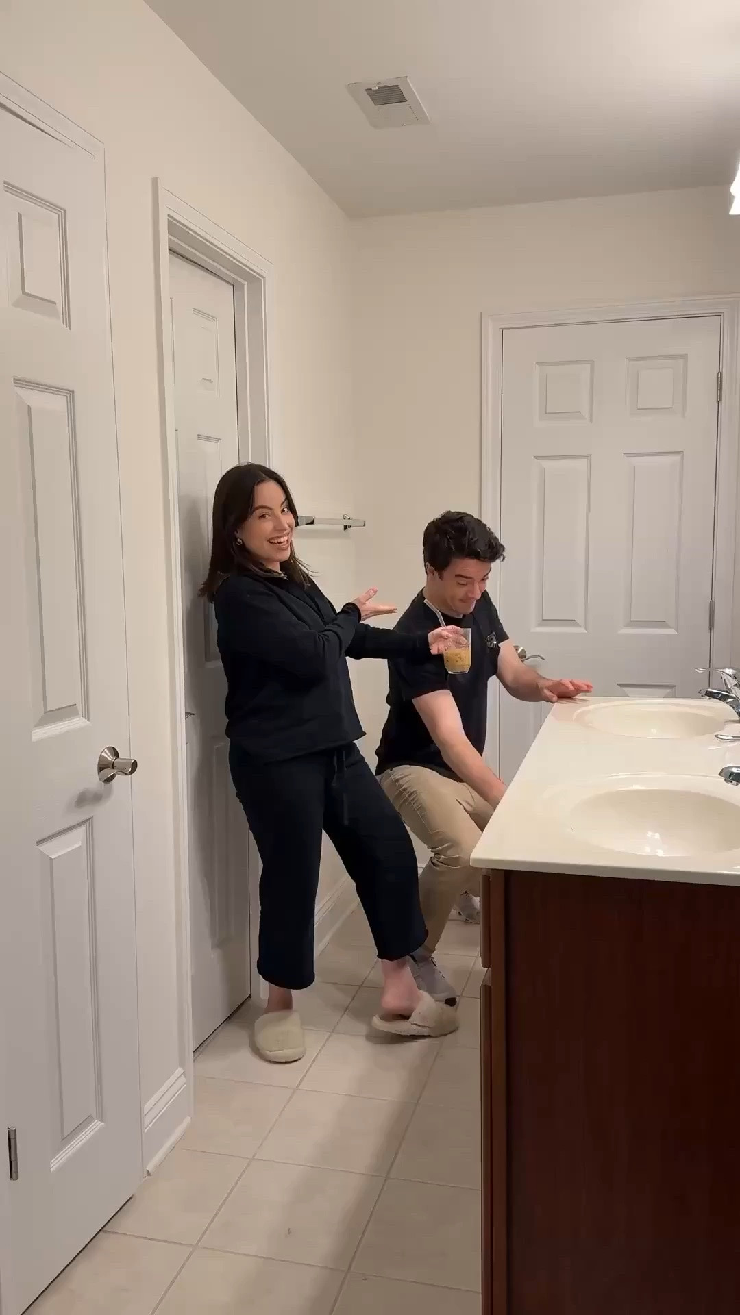 A full builder-grade bathroom transformation for just $2,000 and I'm still so in love with how it turned out! I've linked every single thing we used to make it happen!

budget bathroom, renter friendly, peel and stick tiles, brass hardware, vanity upgrade, bathroom accessories, interior styling, home transformation, DIY renovation

#LTKHome