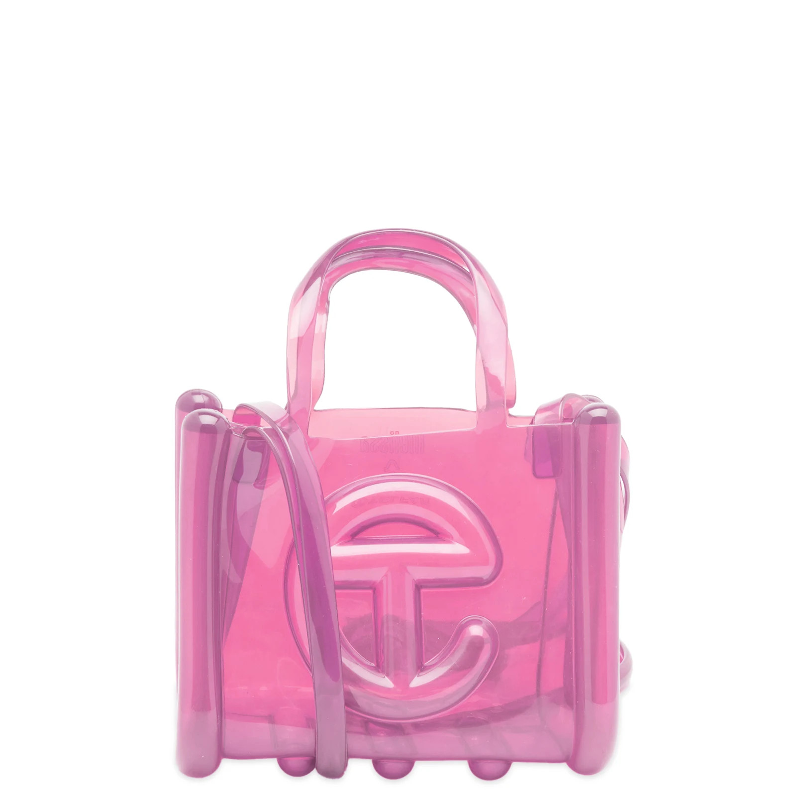 Melissa Women's x TELFAR Small Jelly Shopper Bag in Pink | END. Clothing