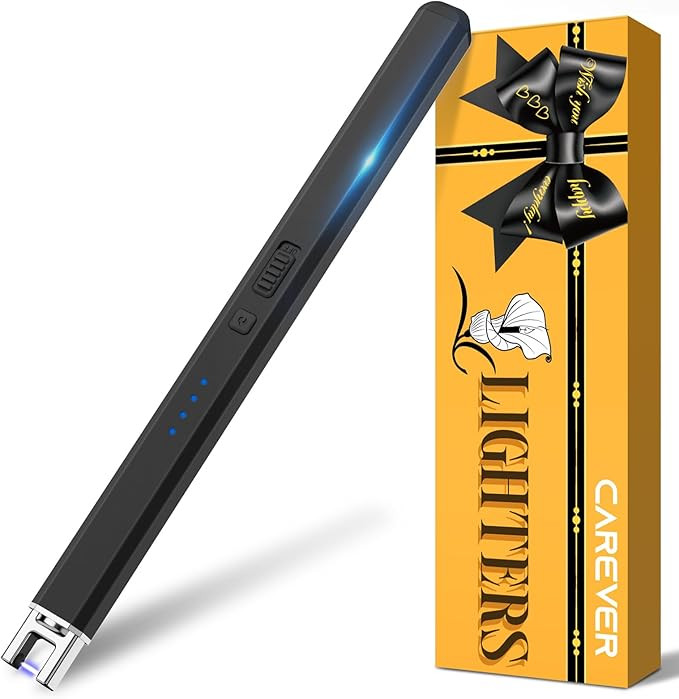 Candle Lighter Stocking Stuffers for Women Men: Electric Plasma Flameless Rechargeable Lighters C... | Amazon (US)