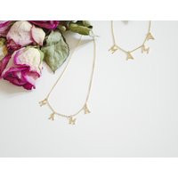 Mama Spaced Name Necklace // 14K Gold Or Sterling Silver Filled | Etsy (US)