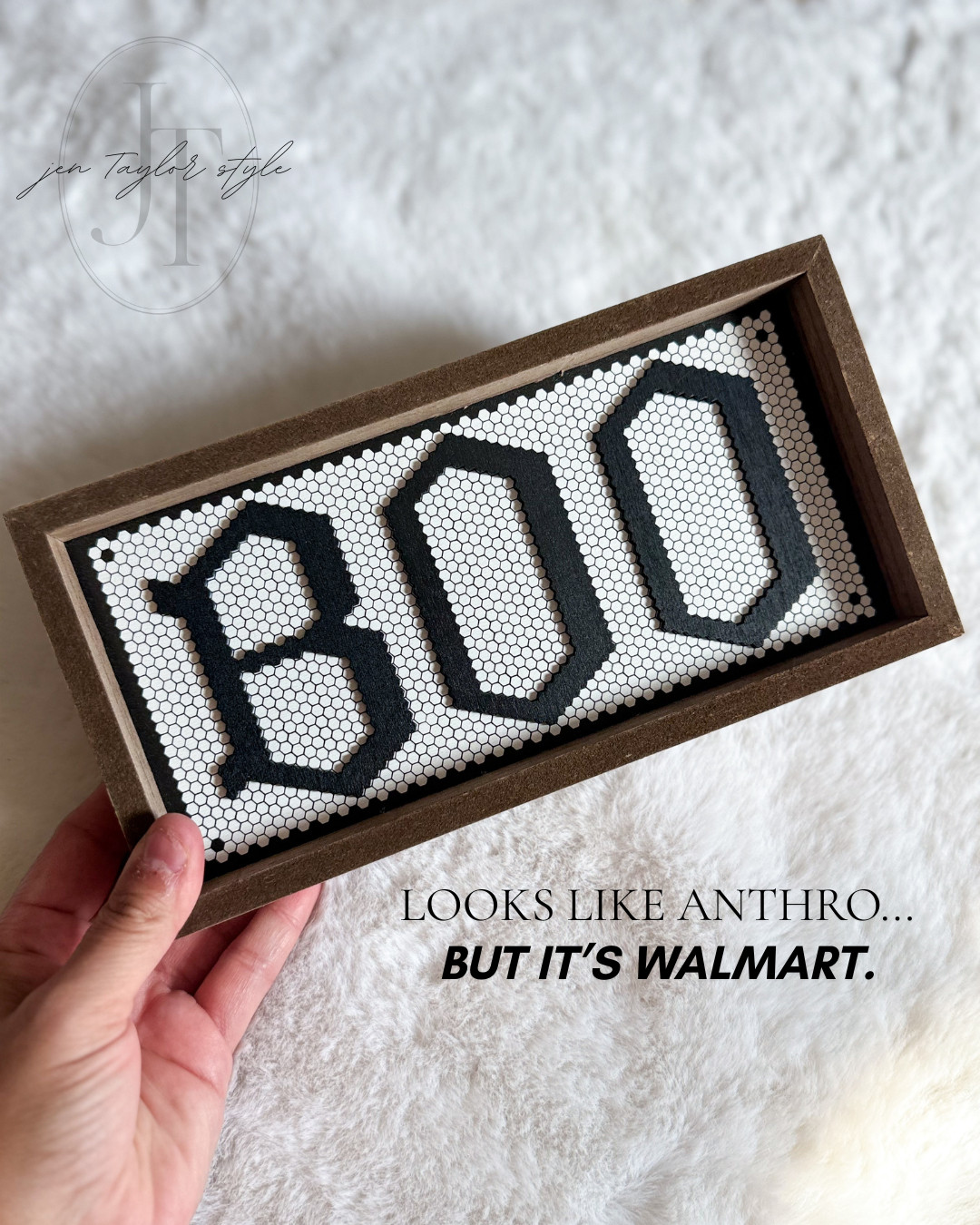 Walmart Halloween just gets better and better every year! This reminds me of the bistro tile pieces at Anthropologie but at a fraction of the price. This one comes in under $10 and would be so cute to gift or keep for yourself! 

 #LTKSeasonal #LTKHome