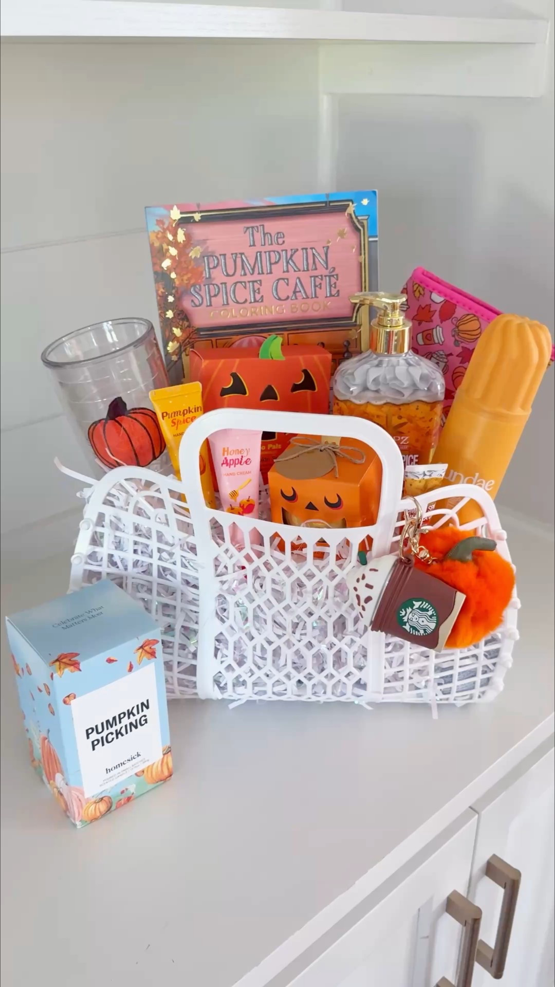 Amazon fall gift basket, amazon halloween, amazon boo basket ideas, amazon boo basket fillers, amazon gift ideas for her, amazon gifts for her, amazon finds, amazon favorites, amazon must haves, pumpkins spice cafe coloring book, fall gifts, fall hostess gift

Fall gift basket idea!🍂🎃 so many cute fall items! You can pick and choose your favorites and make smaller little gifts, too!🍁 some of these would be great boo basket fillers, too!👻 

#LTKFindsUnder50 #LTKFamily #LTKHome