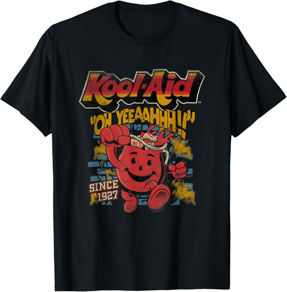 Kool-Aid Oh Yeah Vintage Since 1927 T-Shirt | Amazon (US)