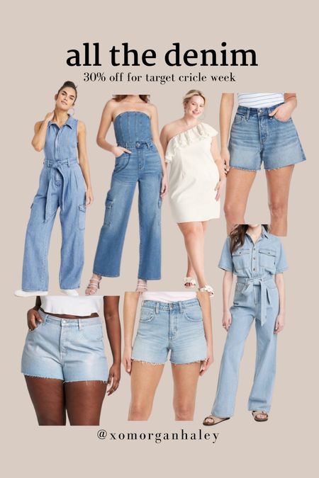 All the denim on sale for target circle week!! Plus size denim shorts, dresses and jumpsuits I’m loving  

#LTKfindsunder50 #LTKxTarget #LTKplussize