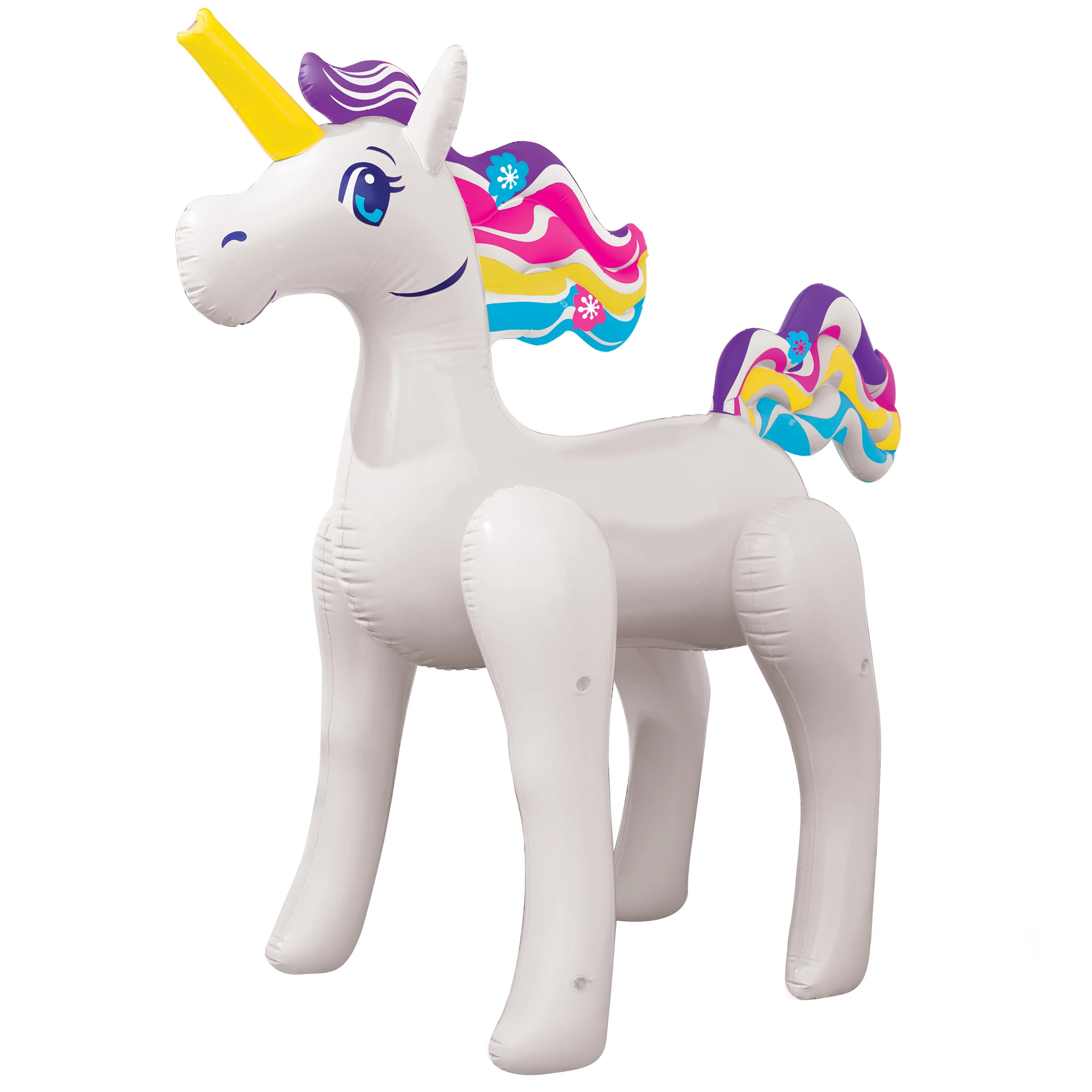 Play Day Large Unicorn Character Inflatable Sprinkler Pool Game, Ages 3 & up, Unisex | Walmart (US)